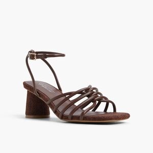 Call It Spring Tammie Dark Brown Strappy Sandals